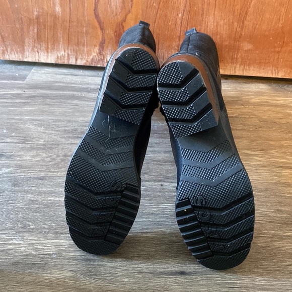 Sorel Cate Tall Rain & Waterproof Ready Boots Blac - Picture 16 of 16